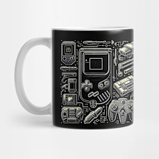 wire fame retro game console Mug